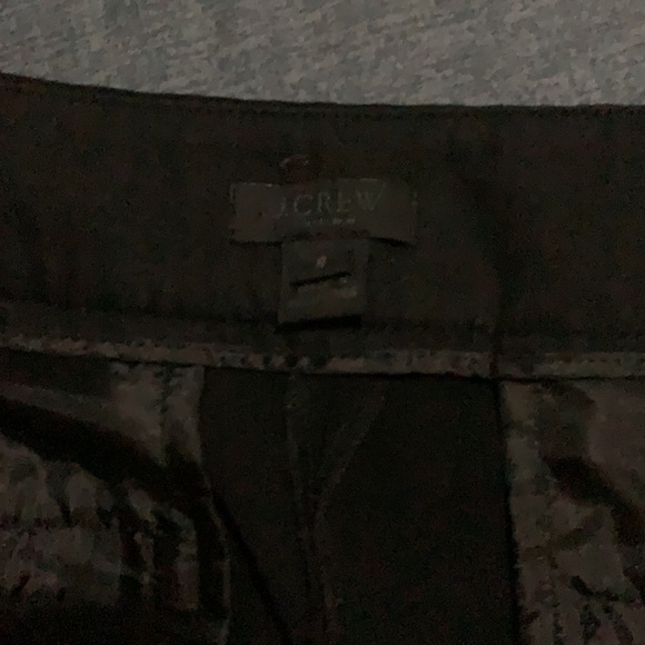 J CREW HIGH WAIST PLEATED BLACK PANT SIZE 8 - Picture 5 of 14